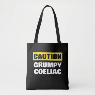 Caution Grumpy Coeliac Celiac Tygkasse