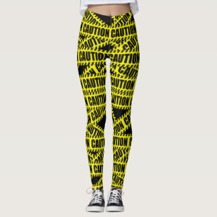 Caution tejpar designdamasker leggings