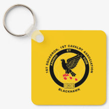 Cav Assocation Nyckelring - Cav Guld