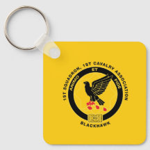 Cav Assocation Nyckelring - Cav Guld