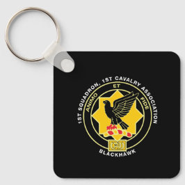 Cav Association Classic Black Keychain Nyckelring