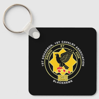 Cav Association Classic Black Keychain Nyckelring