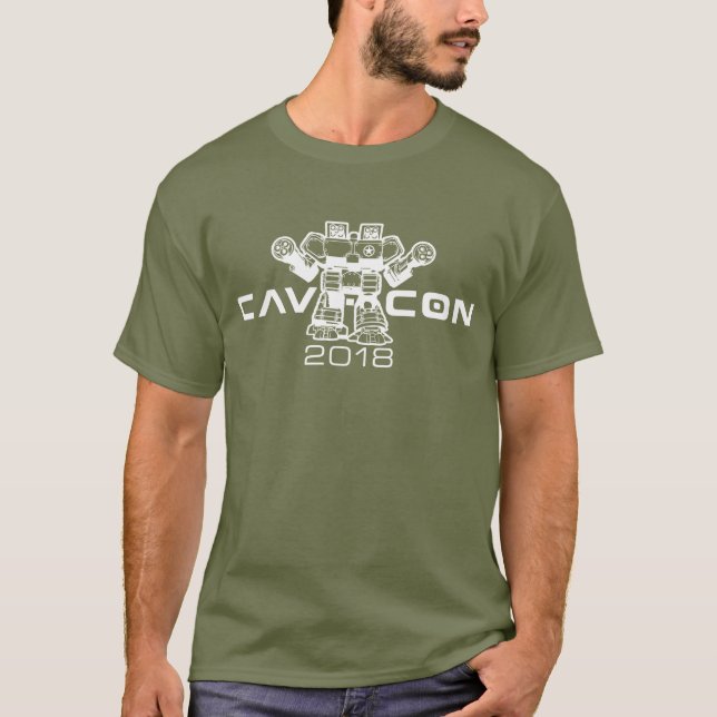 CAV-CON 2018 T SHIRT (Framsida)