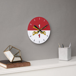 Cav Guidon Wall Clock Rund Klocka