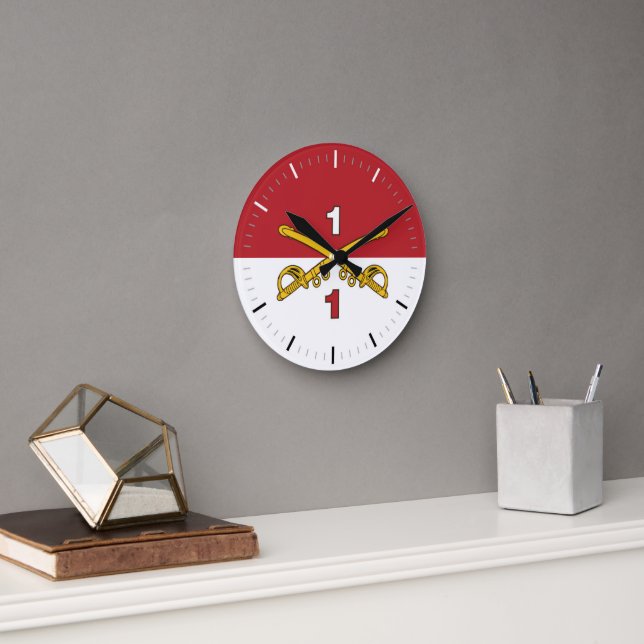 Cav Guidon Wall Clock Rund Klocka (Kontor)