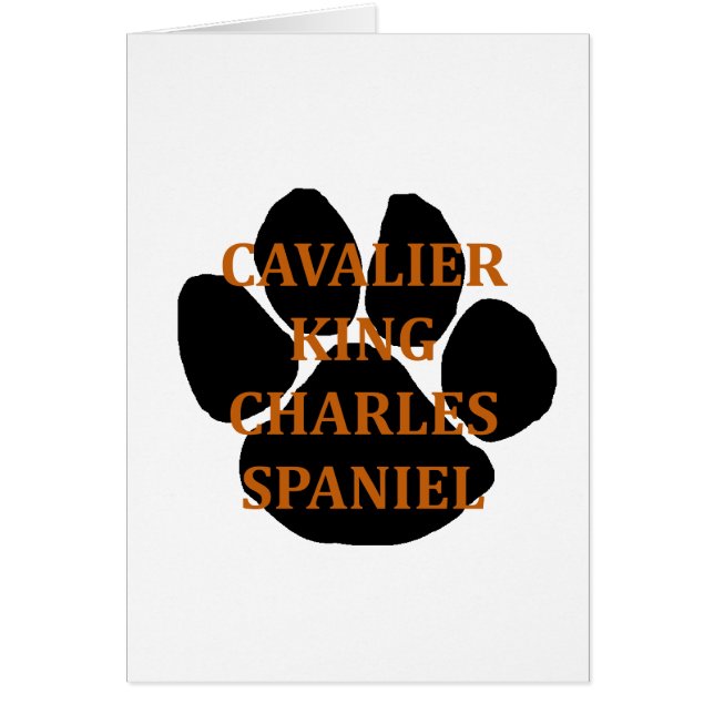 Cav namn tass hälsningskort (Framsidan)