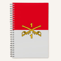 Cav Notebook - Red and White