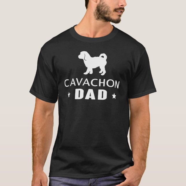 Cavachon gåvat-skjorta för hund älskare t shirt (Framsida)
