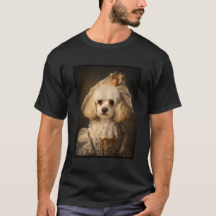 Cavachon Hund Renaissance Funny Pet Mamma Da T Shirt