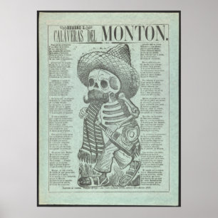 Cavalera del Monton Poster reproduktion