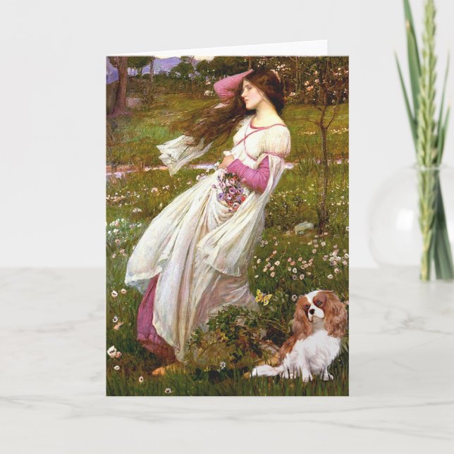 Cavalier 2 (Bl) - Vinblommor Kort (Framsida)