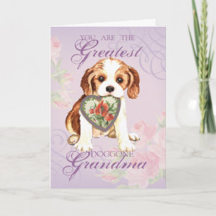 Cavalier Heart Grandma Kort