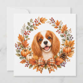 Cavalier King Charles Höst Anteckningskort