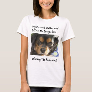 Cavalier King Charles Ögon Personlig Förföljare T Shirt
