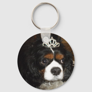 cavalier king charles prinsessa nyckelring