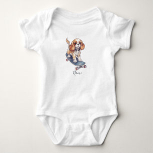 Cavalier King Charles Spaniel Baby Body T Shirt