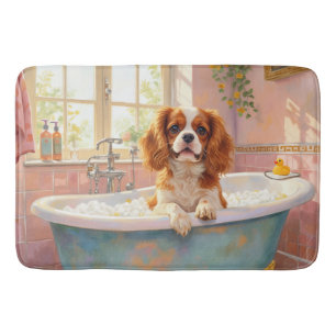 Cavalier King Charles Spaniel Badtid Elegant Ba Badrumsmatta