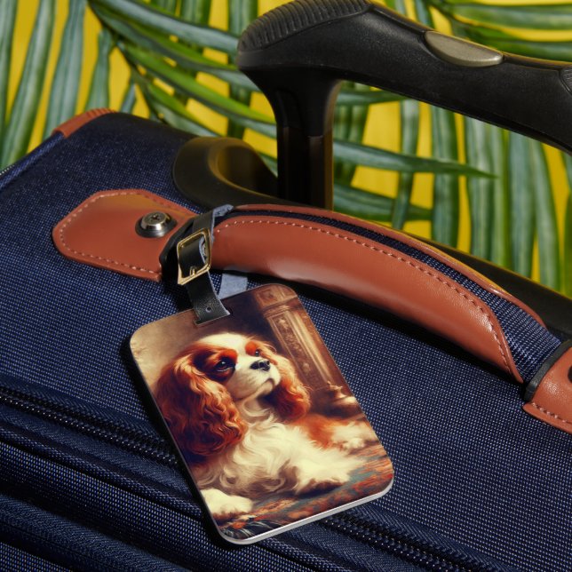 Cavalier King Charles Spaniel Bagagebricka (Framsida Insitu 1)