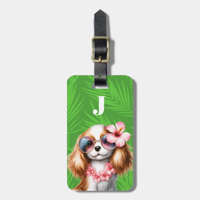 Cavalier King Charles Spaniel Bagagebrickor (Vertikal Framsida)