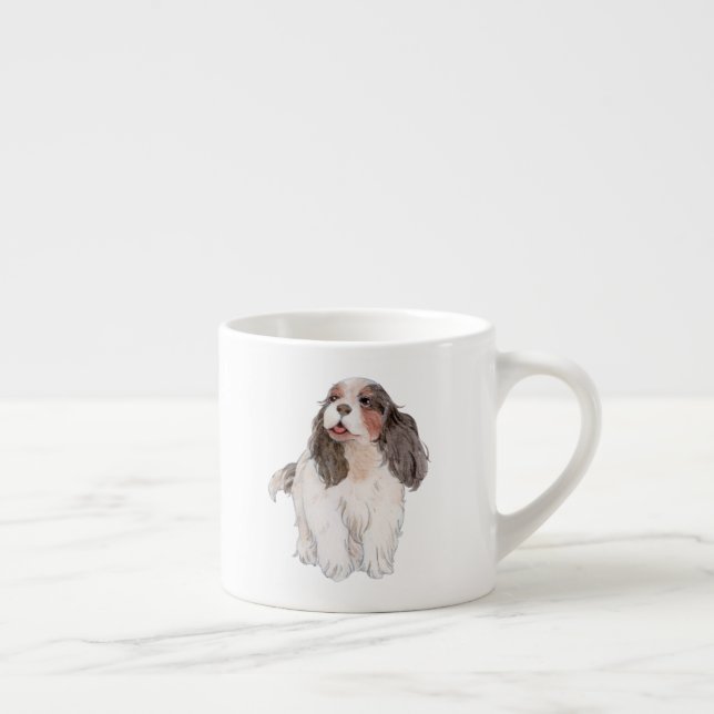 Cavalier King Charles Spaniel Espressomugg (Höger)