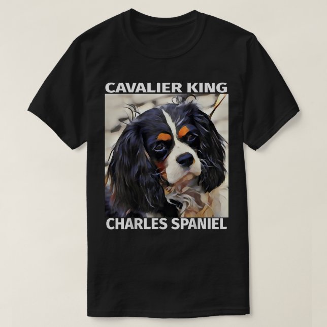 Cavalier King Charles Spaniel Favorite Pet Puppy D T Shirt (Design framsida)