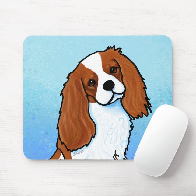 Cavalier King Charles Spaniel Hund Musmattor (Med mus)