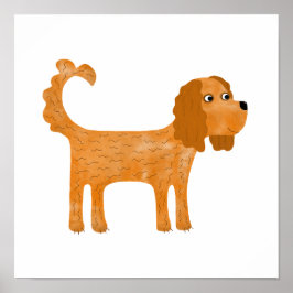 Cavalier King Charles Spaniel Hund Poster