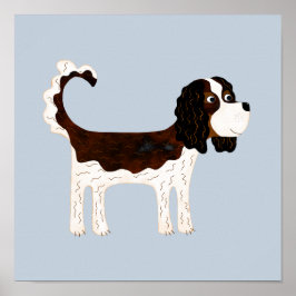 Cavalier King Charles Spaniel Hund Poster