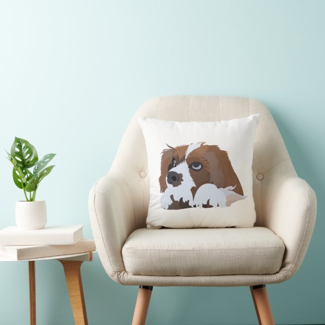 Cavalier King Charles Spaniel Hund Valp Kudde (Stol)