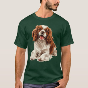 Cavalier King Charles Spaniel Hundras rolig T Shirt
