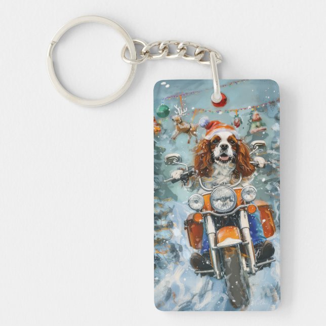 Cavalier King Charles Spaniel julen (Framsidan)