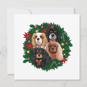 Cavalier King Charles Spaniel Julkort