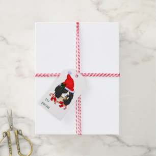 Cavalier King Charles Spaniel Julpresent Tags Presentetikett