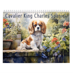 Cavalier King Charles Spaniel Kalender, vilket år  Kalender