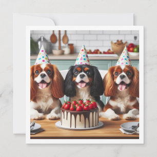Cavalier King Charles Spaniel-kort, Cavalier Inbjudningar