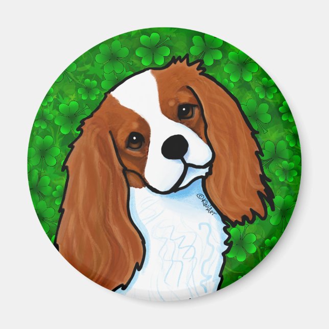 Cavalier King Charles Spaniel Magnet på svenska (Framsidan)