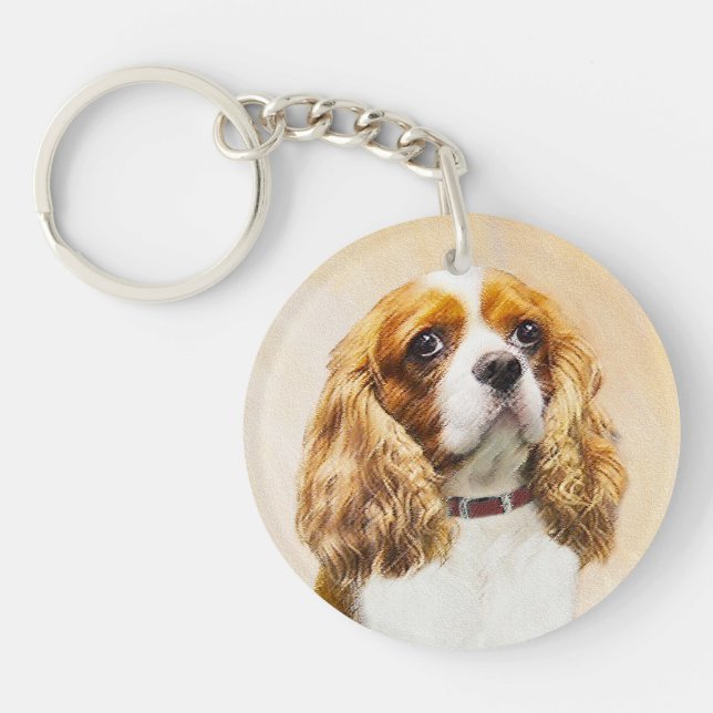 Cavalier King Charles Spaniel Originalmålning (Framsidan)