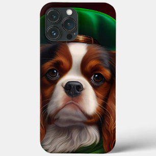 Cavalier King Charles Spaniel på St. Patricks dag