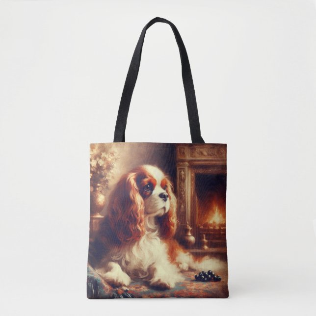 Cavalier King Charles Spaniel Tygkasse (Framsida)