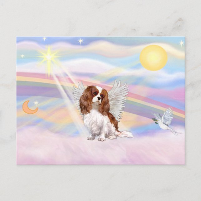 Cavalier King Charles Spaniel Vykort (Framsida)