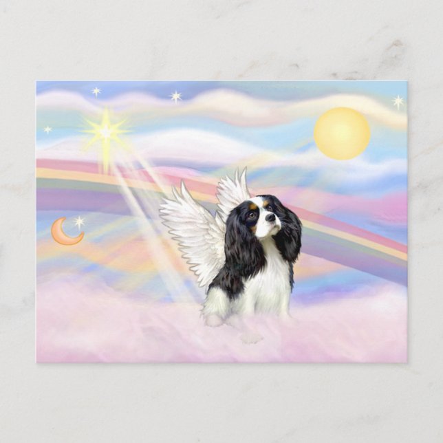 Cavalier King Charles Spaniel Vykort (Framsida)