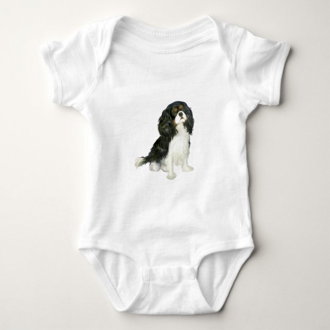 Cavalier King Charles - Trefärgad Tröja (Framsida)