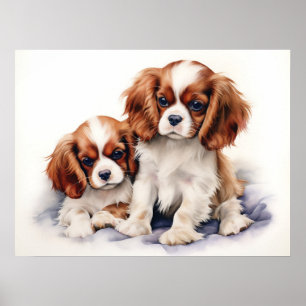 Cavalier King Charles Valpar Poster