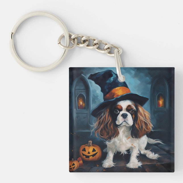 Cavalier King Pumpak Halloween Skräckinjagande (Framsidan)