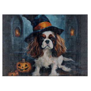 Cavalier King Pumpas Halloween Skräckinjagande