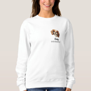 Cavalier Kung Charles Hund Personlig T-Shirt