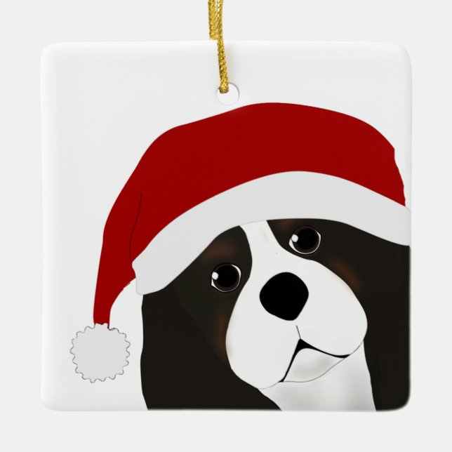 Cavalier Kung charles Jul Ornament (Framsida)