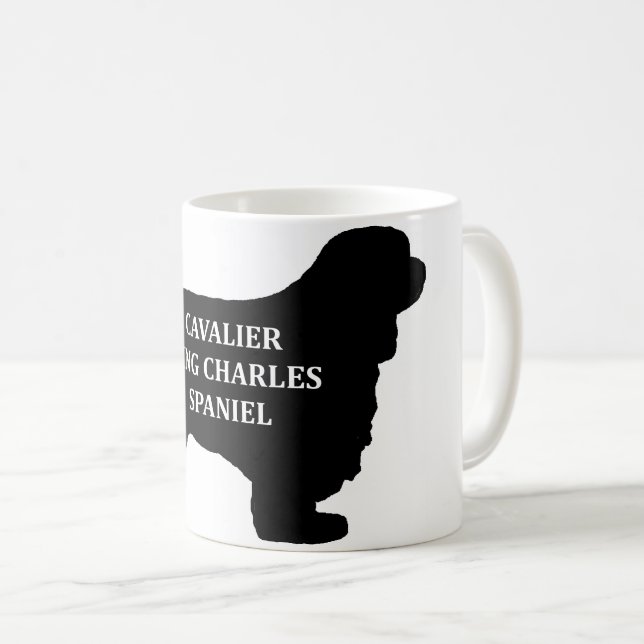 Cavalier Kung Charles namn silo Kaffemugg (Framsida höger)