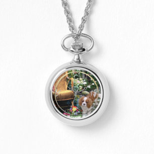 Cavalier Kung Charles Spain Art Gifts Armbandsur