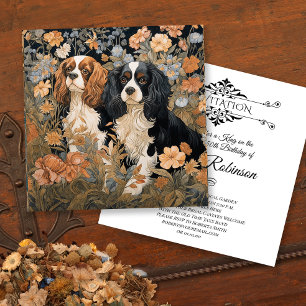 Cavalier Kung Charles Spain Birthday Tack Kort